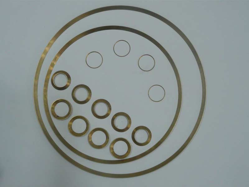 A precision-machined ultra-high-pressure (UHP) copper sealing ring, designed for critical vessel sealing in isostatic presses.
